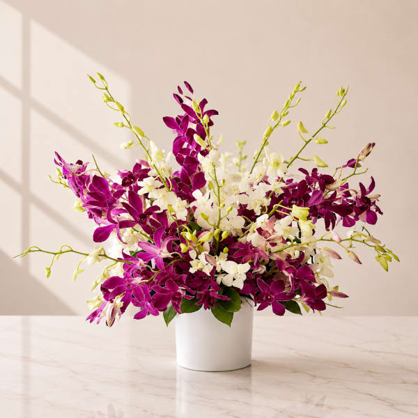 Kokomo Tropical Orchid Arrangement