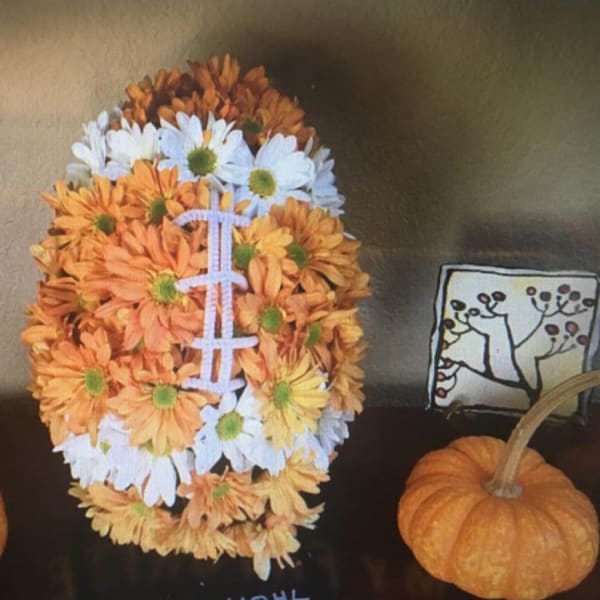 Fall Football Centerpiece