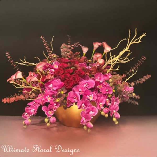 Crimson Elegance Bouquet
