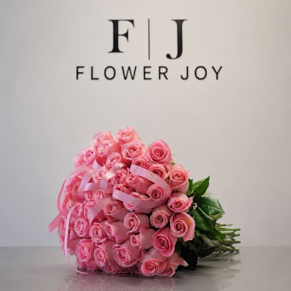 Rosy Charm (50 Roses)