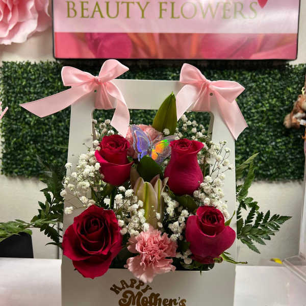 Mother’s Day Purse Arrangement