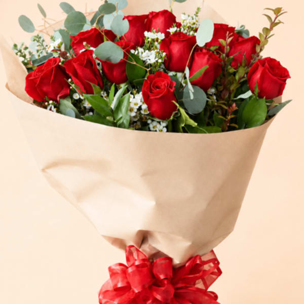 2 Dozen Roses Bouquet