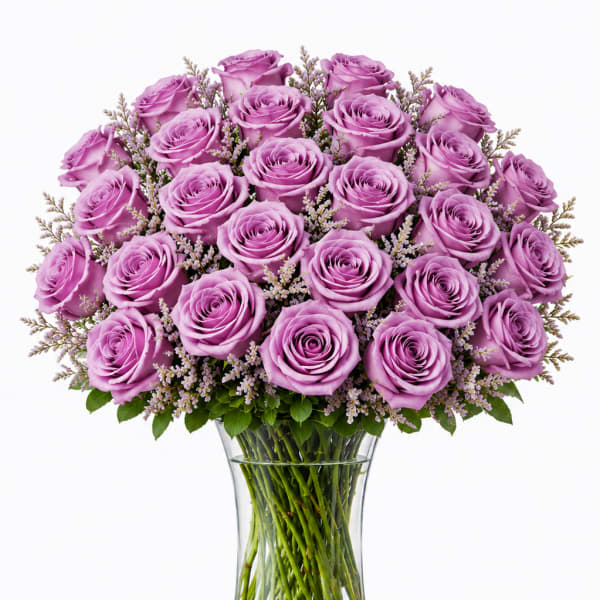 2 Dozen Lavender Roses