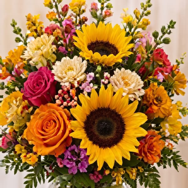 Golden Horizon Vase