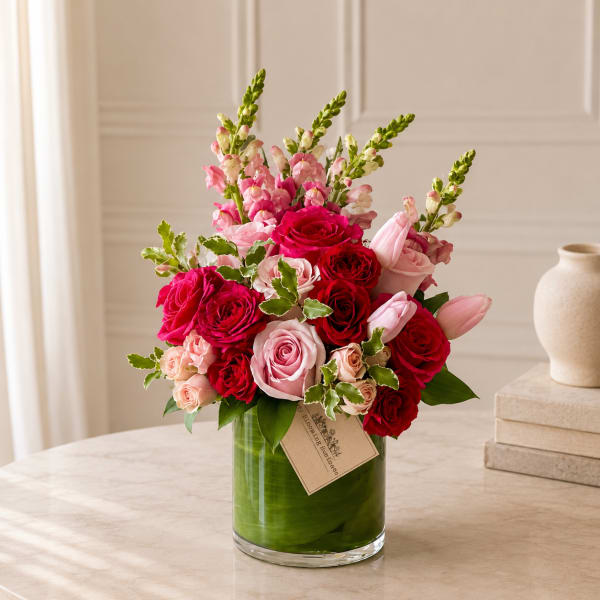 Tickled Pink – Premium Pink Floral Arrangement (Same-Day Delivery Los Angeles)
