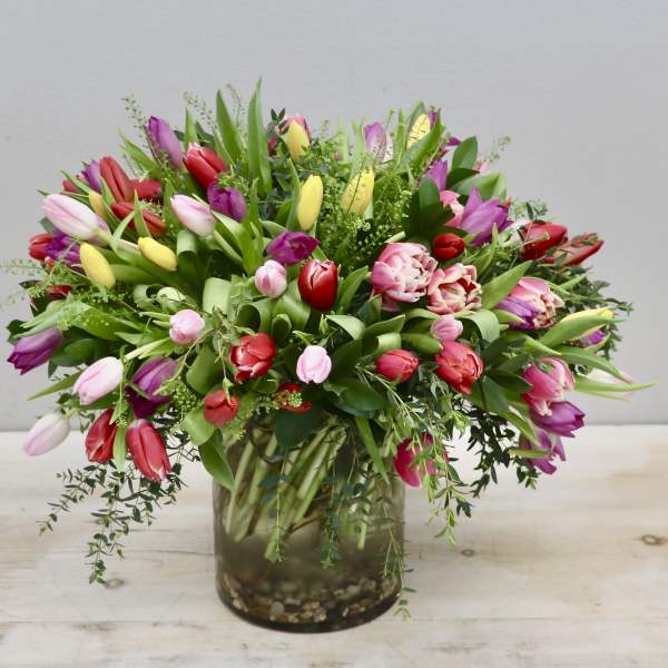 Chic Tulips - Glendale Flowers