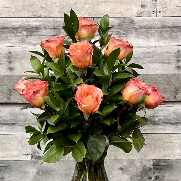 Classic Orange Roses
