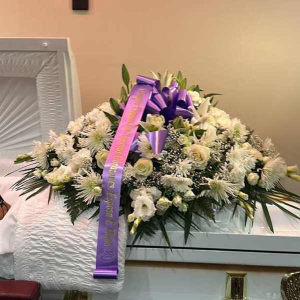 Large For The Casket Symoathy Arrangement