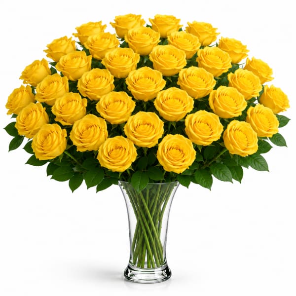 3 Dozen Yellow Roses