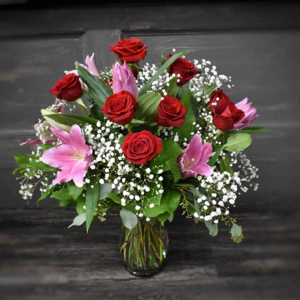 Premium Roses & Lilies