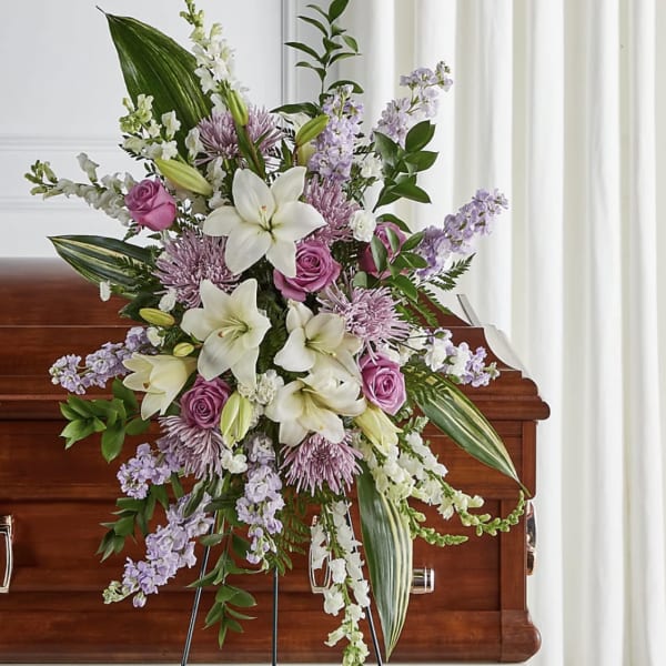 Lavender Grace Standing Spray
