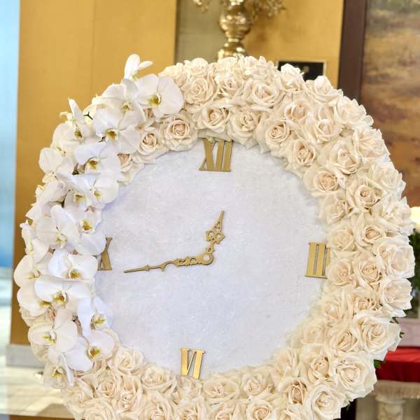 " The Clock " By VLM Flowers