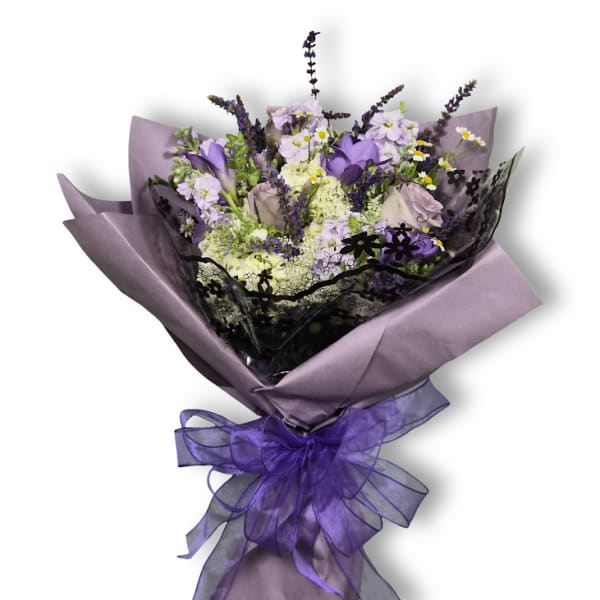 Amethyst Garden Cello Wrap