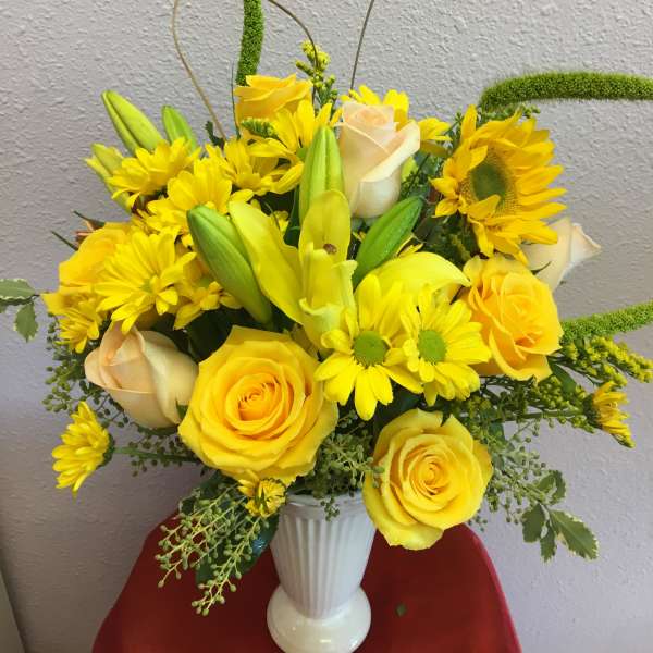 Yellow Skies by Forever Flowers