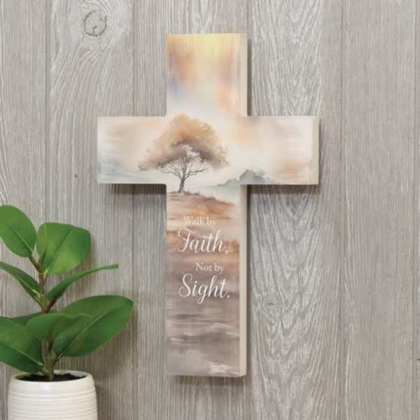 'WALK BY FAITH' WALL CROSS
