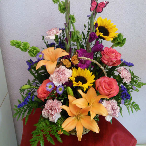 Basket Of Grace by Forever Flowers