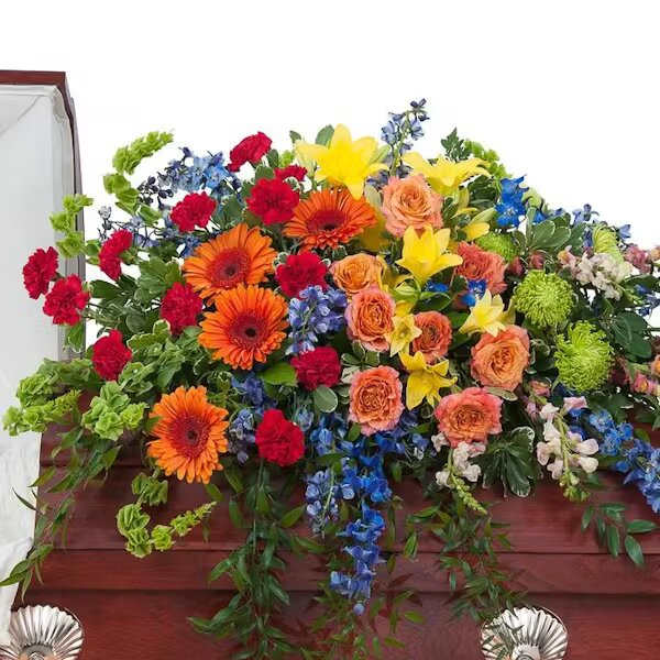 TREASURED CELEBRATION CASKET SPRAY