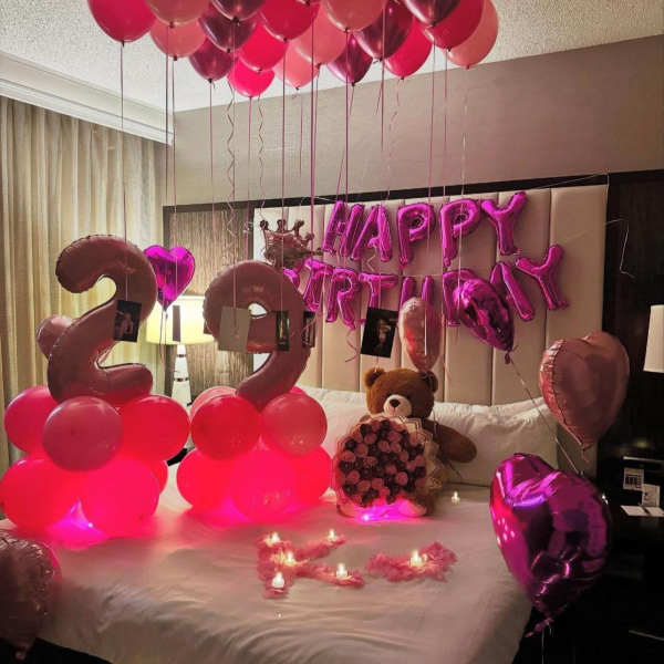 happy birthday pink