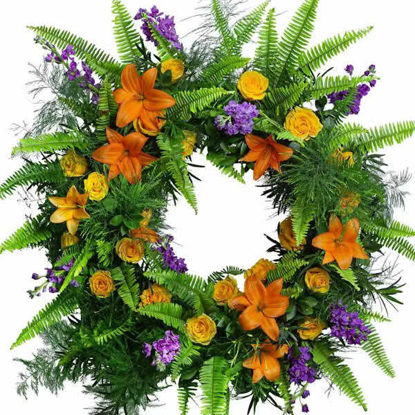 Brids of Solace Sympathy Wreath
