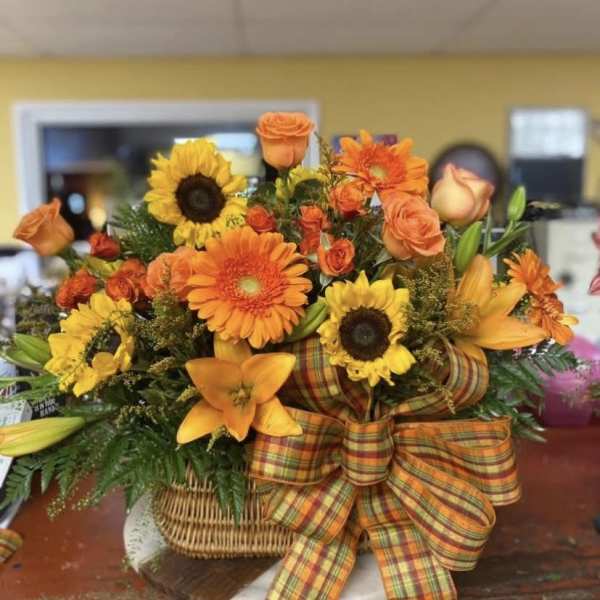 Sunflower Delight Basket
