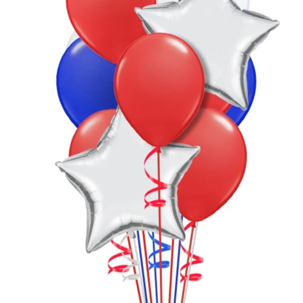 Patriotic Balloon Bouquet
