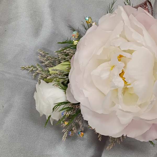 Peony Corsage