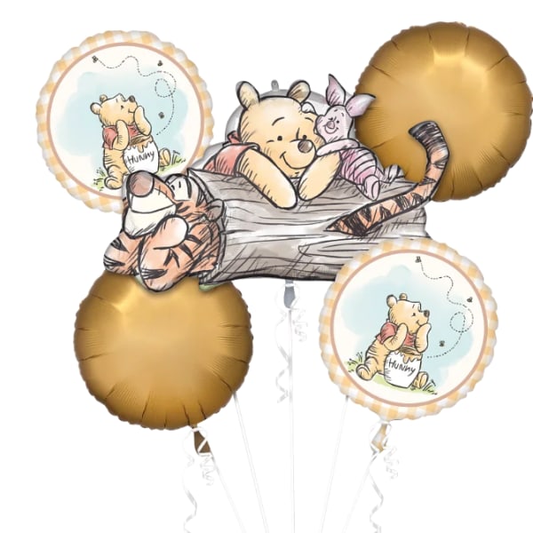 Winnie The Pooh Balloon Bouquet
