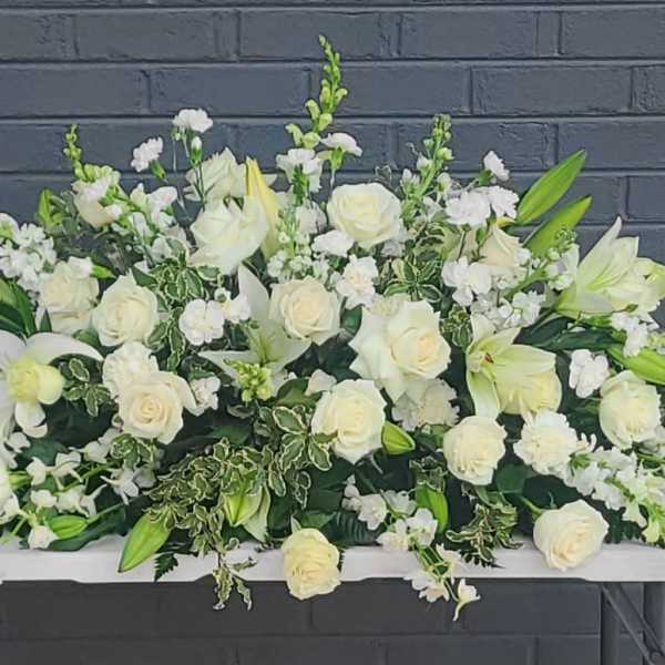 Casket Spray Pure White