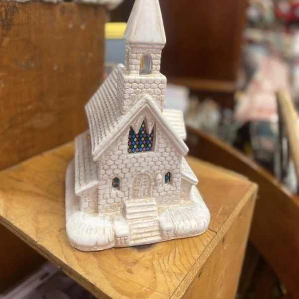 Small Light Up Church Plays Amazing Grace