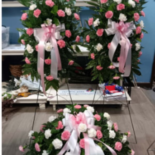 3 Piece Family Carnation Set