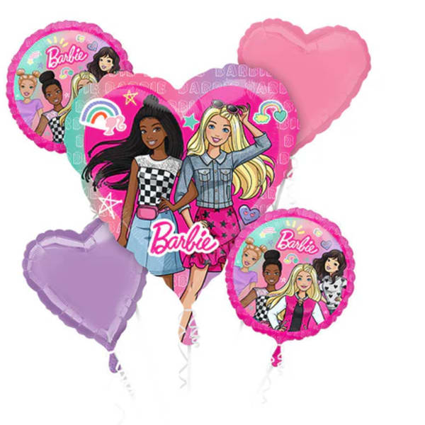 Barbie Balloon Bouquet