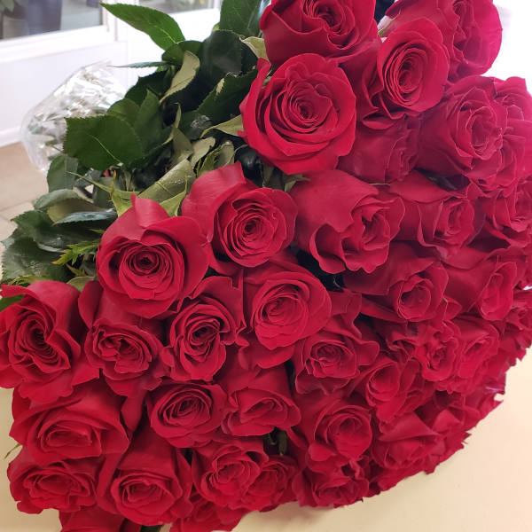 Three dosen roses