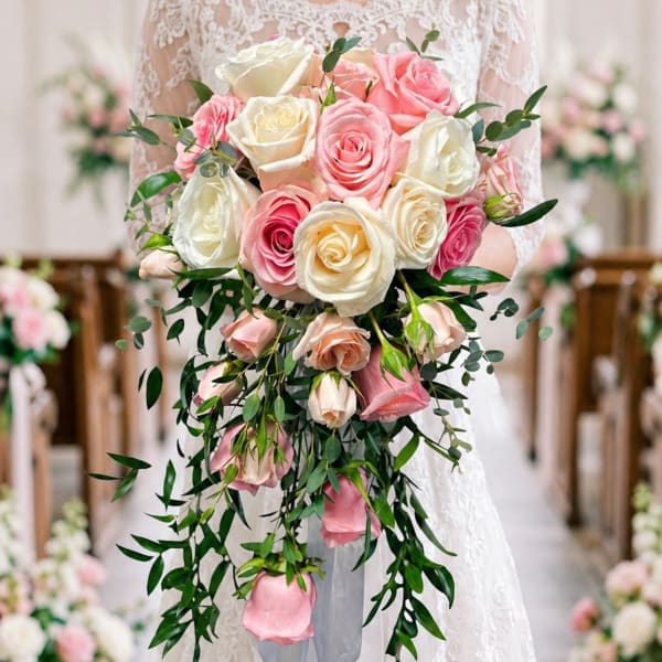Cascading Bridal Bouquet