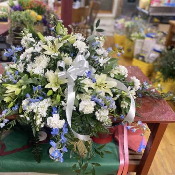 Gracious Light Casket Spray