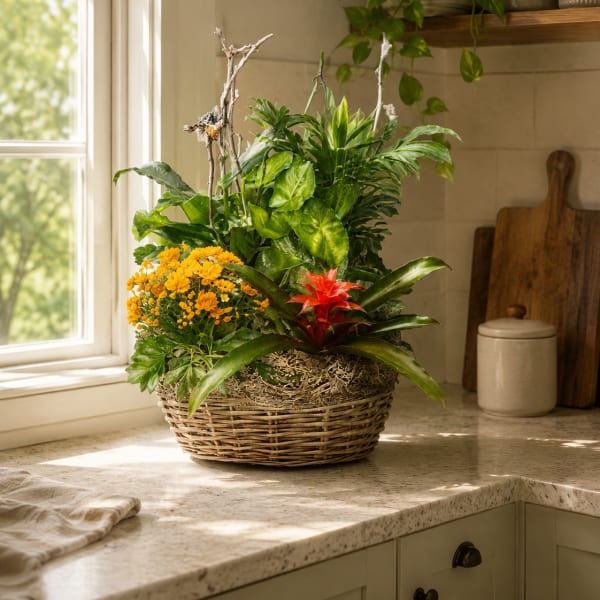European Garden Basket