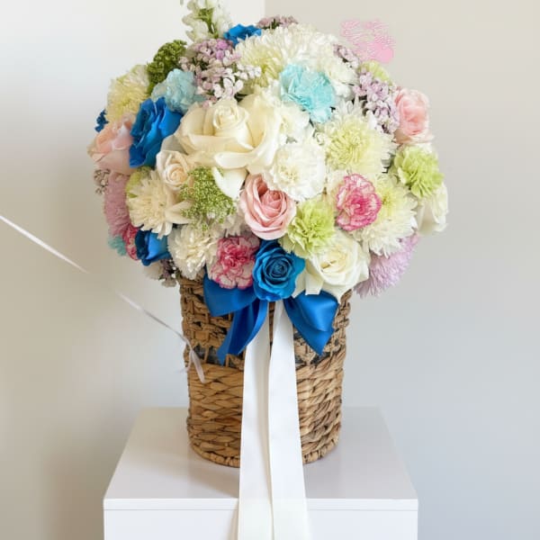 Baby Blue Basket