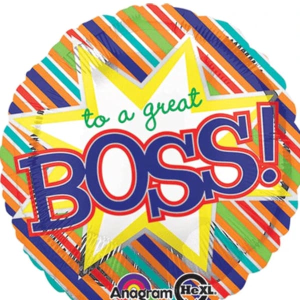 To A Great Boss Mylar Balloon (255)