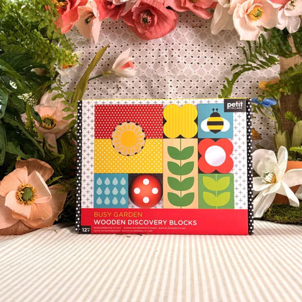 Busy Garden - Wooden Discovery Blocks