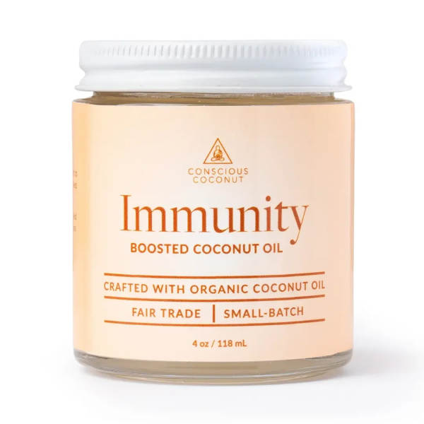 Conscious Coconut Immunity Coconut Oil