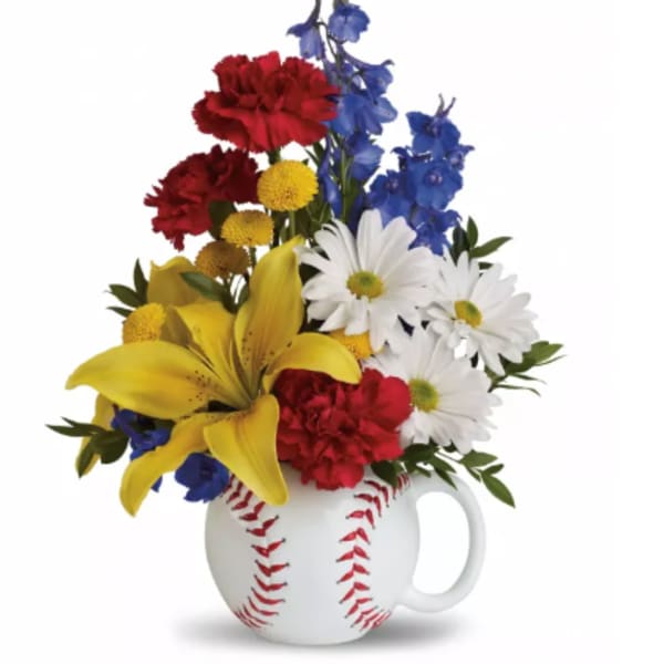 Father's Day Baseball Bouquet