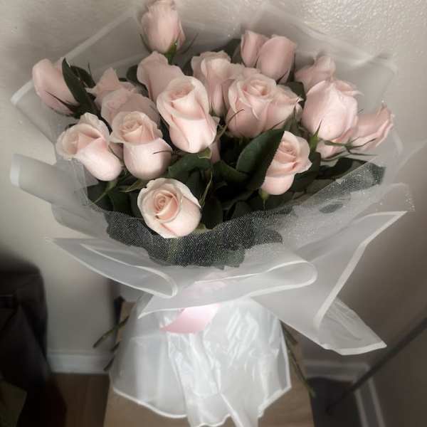 Garden Blush Roses