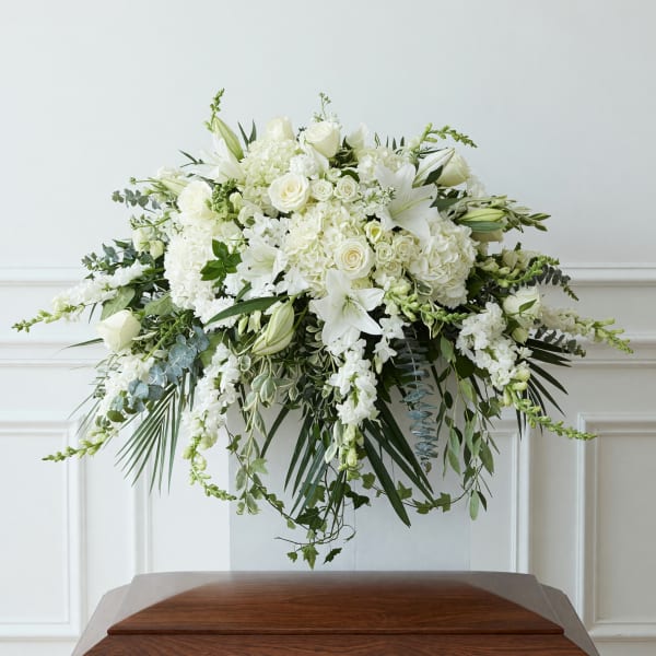 Crystal Casket Cover