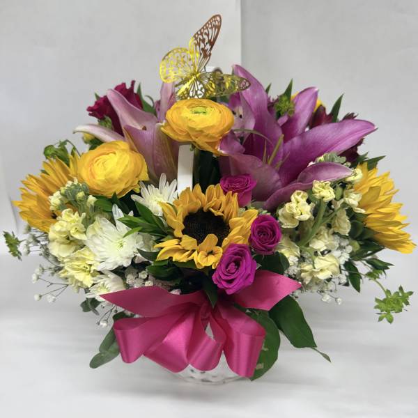 Butterfly Modern Basket
