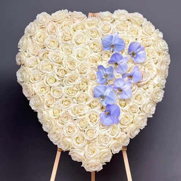 Eternal Love Rose Heart