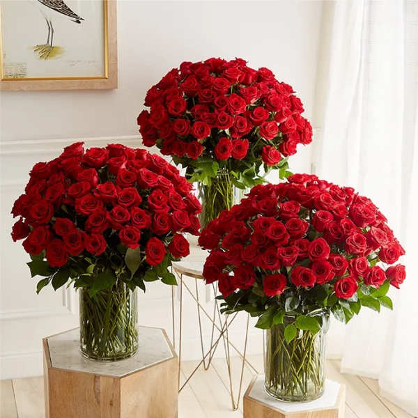 Extravagant Romance 300 Long Stem Red Roses™
