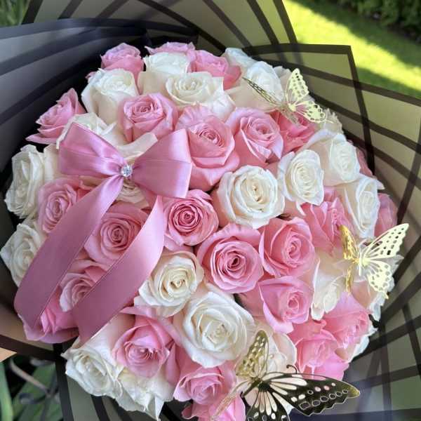 Pink and White Bouquet