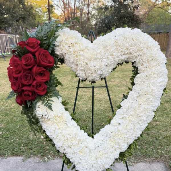 Eternal Love Heart Wreath