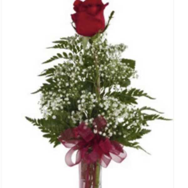 Small Rose bud vase arrangement