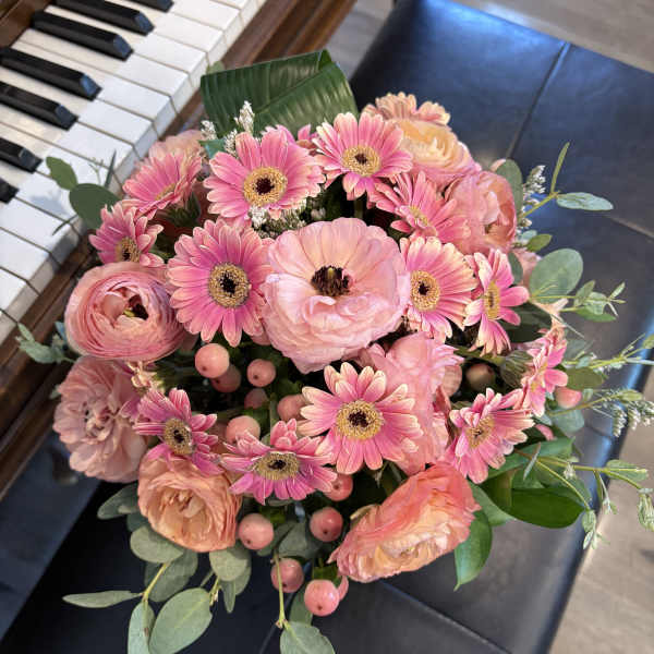 Peach bouquet