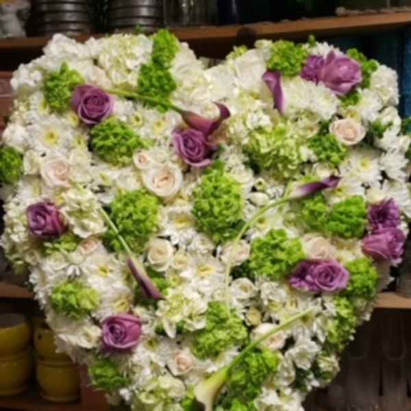 Purple passion Heart